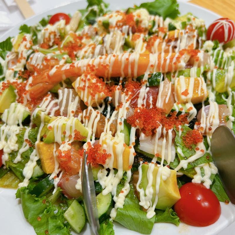 アボガドサラダ(美登利総本店 梅丘本館 （みどりそうほんてん）)