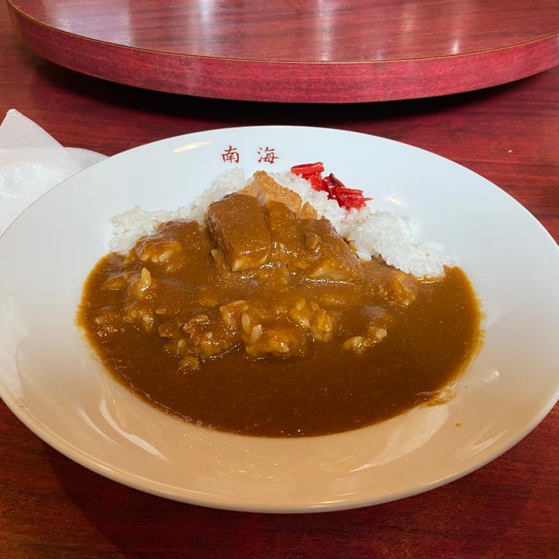 かつカレー日替りランチ(南海園)