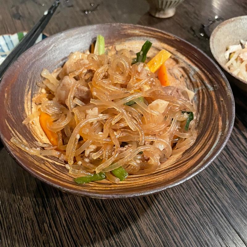 具だくさんチャプチェ(ニコノスタンド)