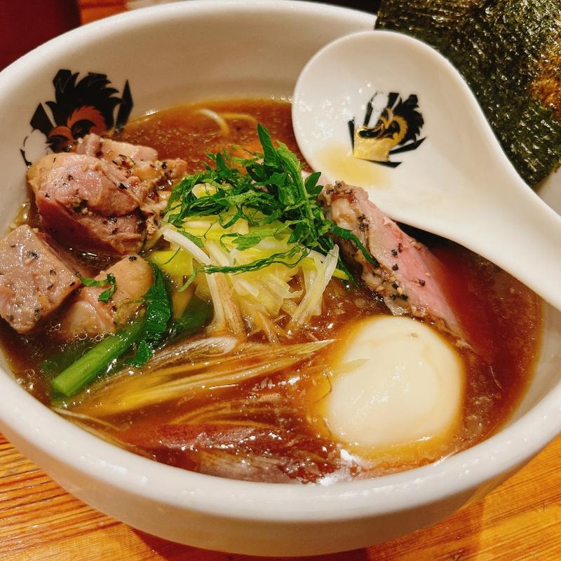 特製冷やし鴨中華そば(中華そば 満鶏軒)