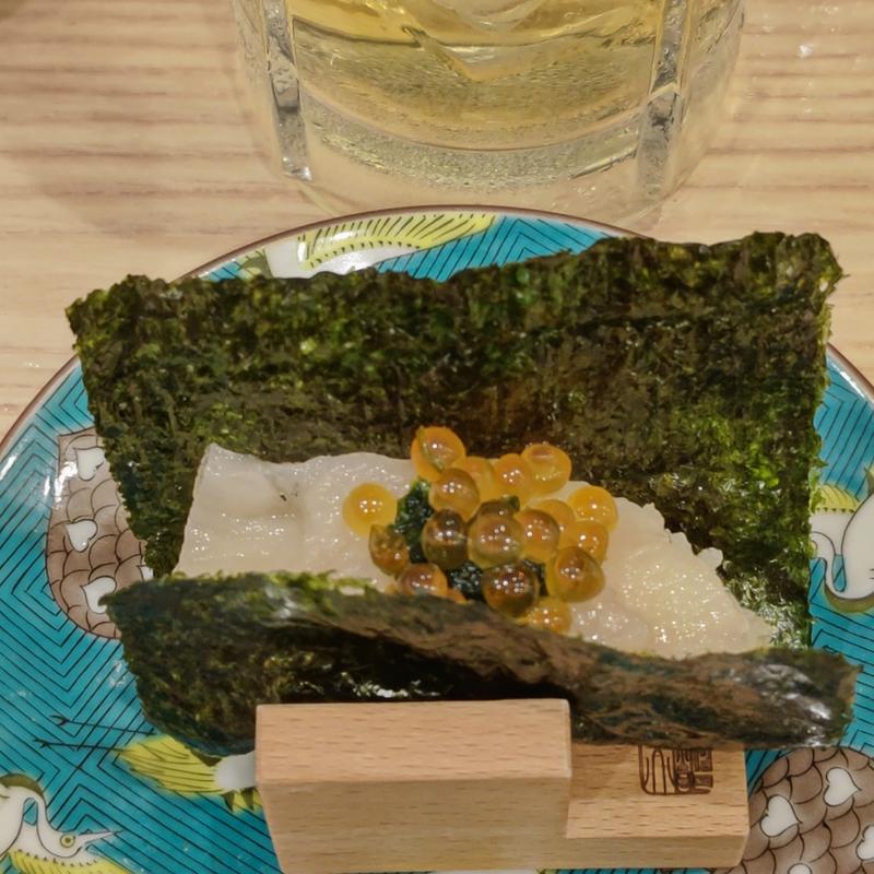 ほたのりいくら(貝・海苔巻き 野毛しらはら)