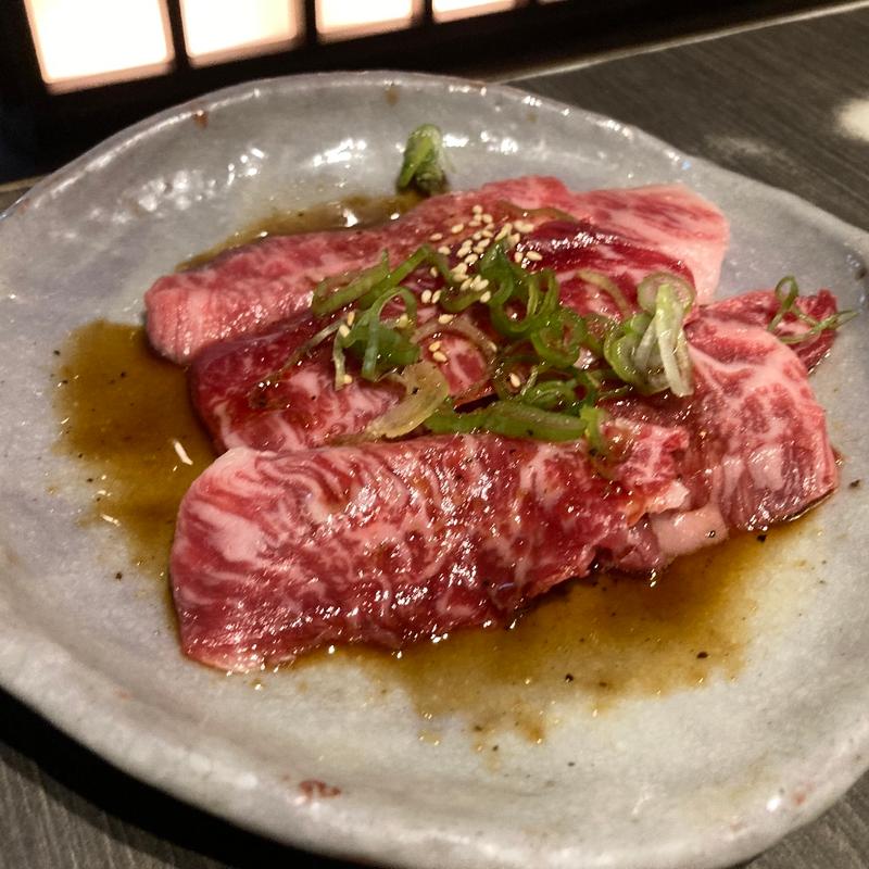 和牛カルビ定食(我家 宮崎台店)