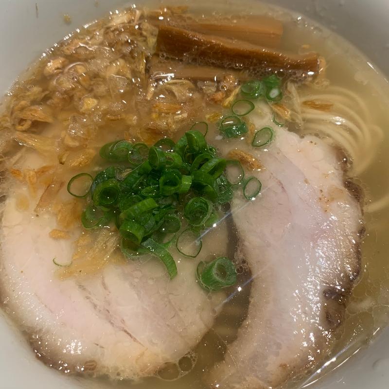 中華そば　塩　ミニ(松戸中華そば 富田食堂)