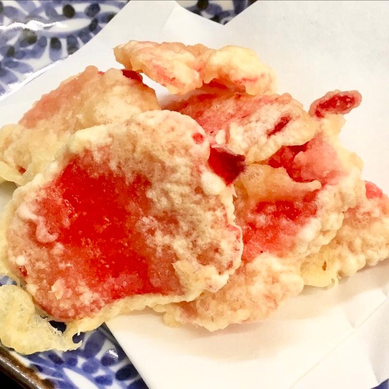 しょうがの天ぷら(立呑旬鮮 すーさん JR高槻店)