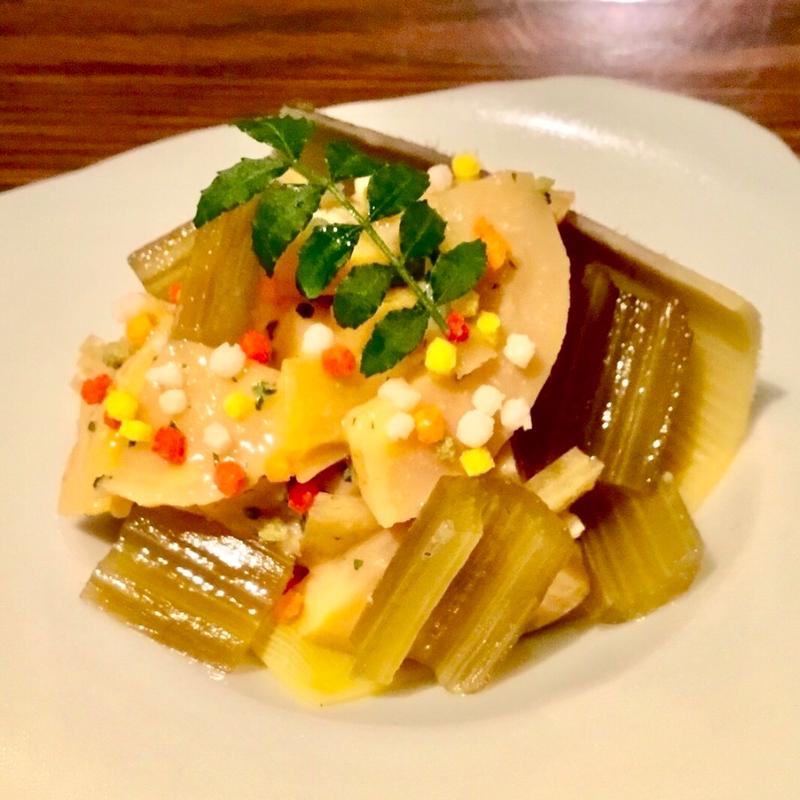 徳島産筍の木の芽和へ(ぽんしゅや三徳六味)