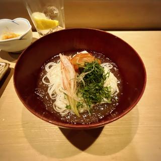 夏季限定 素麺(鳥よし 分店)