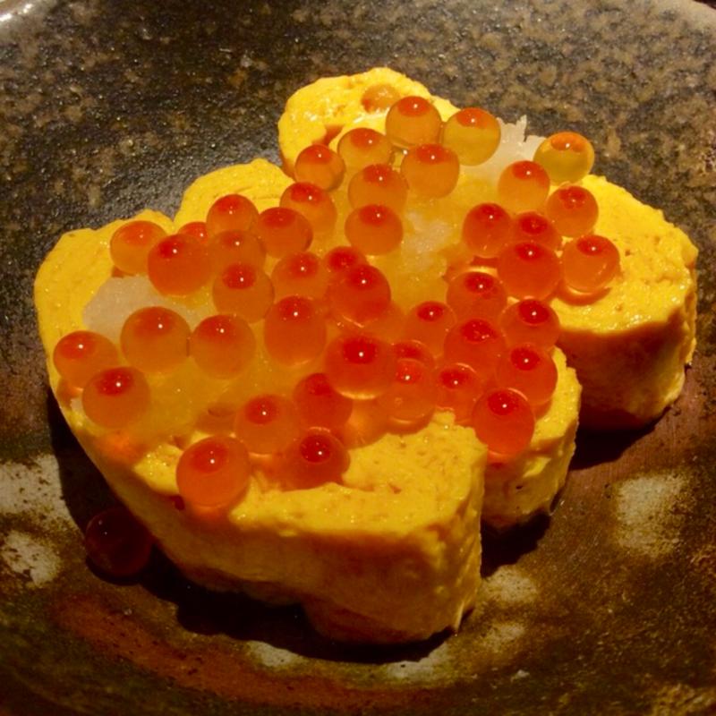 いくらだし巻き(ぽんしゅや三徳六味)