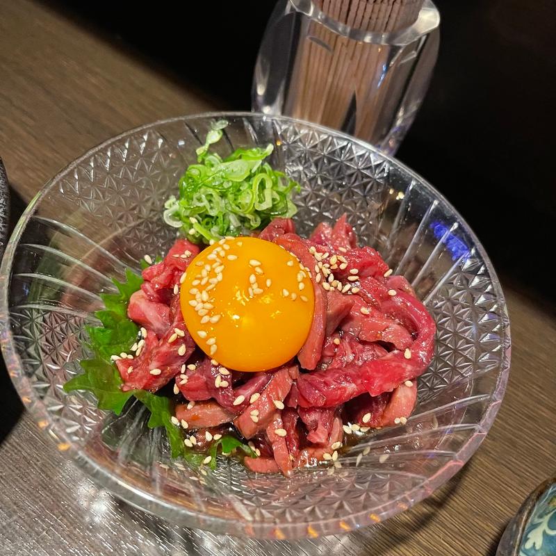 黒毛和牛ユッケ(ろざん )