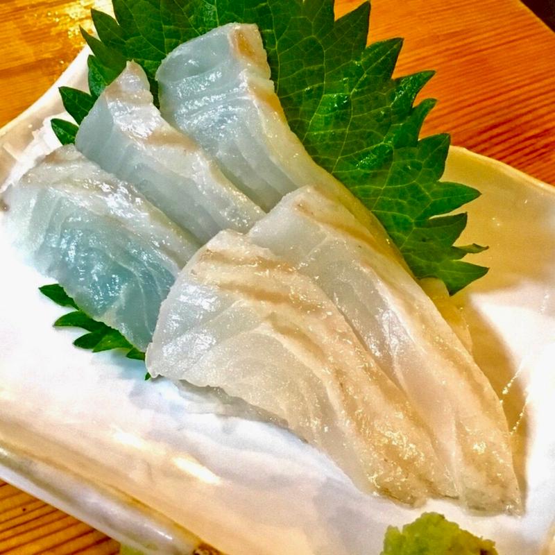 ひらめ刺身(地魚屋台　とっつぁん 福島店 )