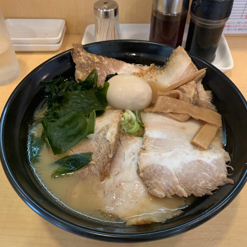 チャーシューメン大　煮卵TP(麺家 中村桜 )