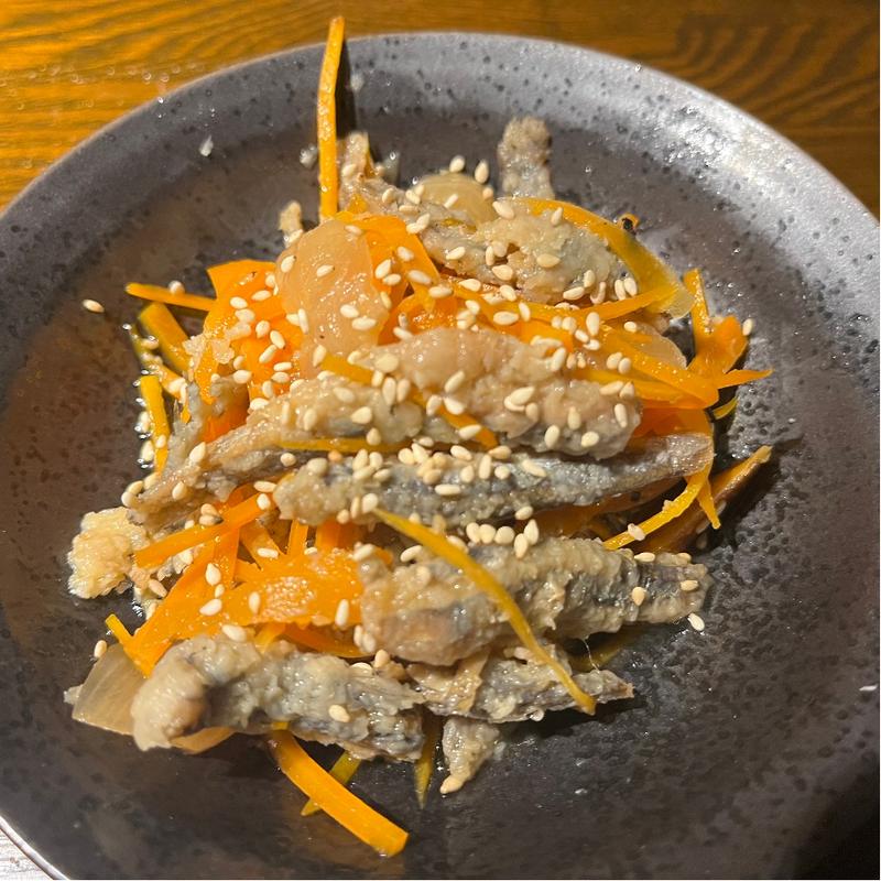 小いわしの南蛮漬け(広島お好み焼き Big-Pig 神田カープ本店)