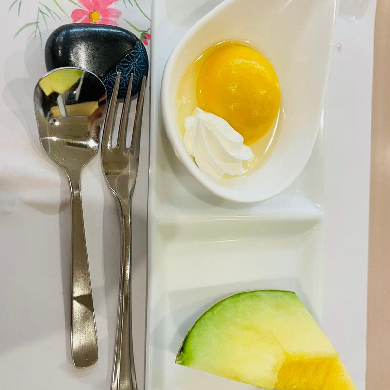 ホテルの夕食(九官鳥)