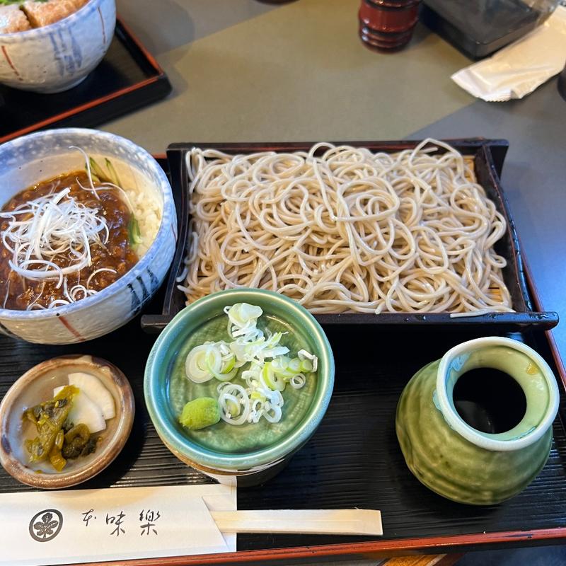 ミニ肉みそ丼セット(本味楽)