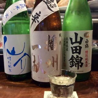 オススメの日本酒(酒場さかい )