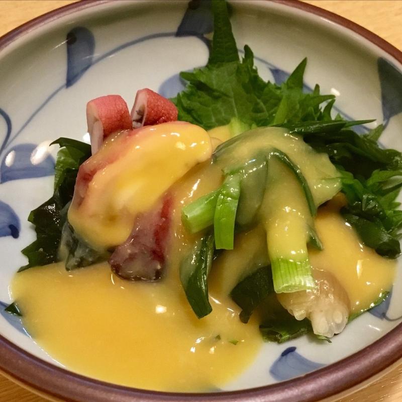 わけぎのぬた(旬花)