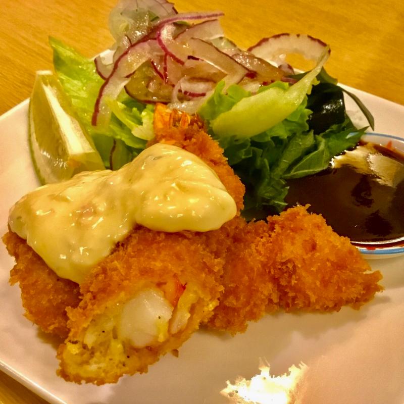 大きいえびフライ タルタルソース(ハーフ)(旬花)