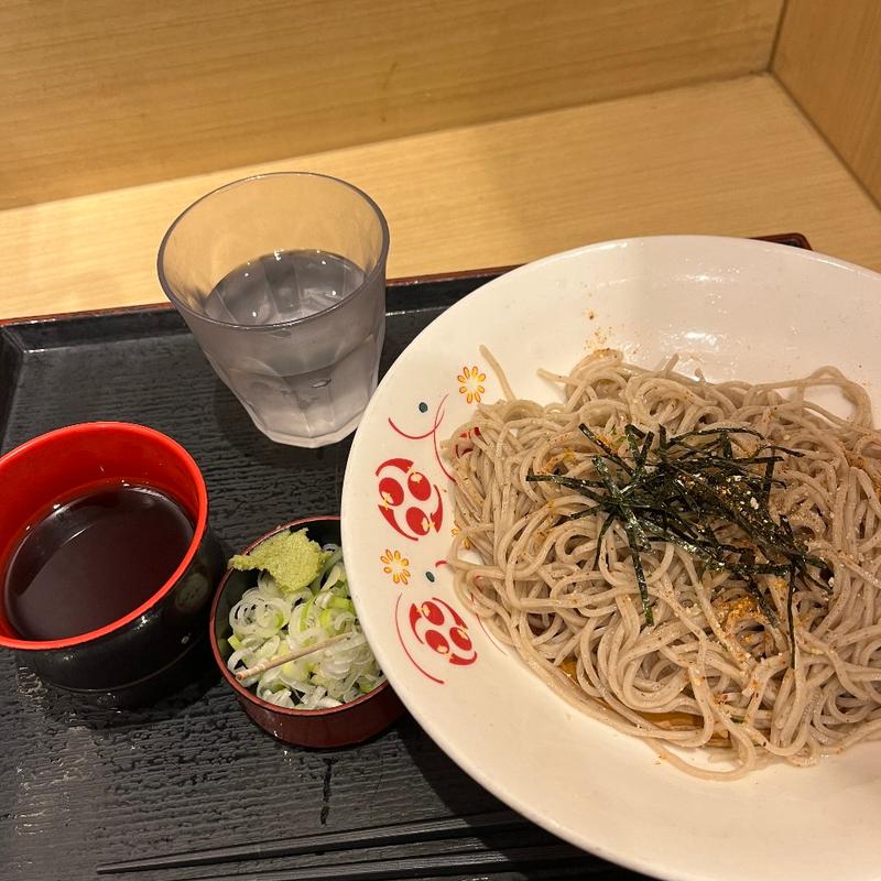 ざる蕎麦(いろり庵きらく 池袋店)