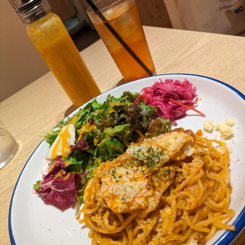 ミートソースパスタ(chano-ma 二子玉川店)