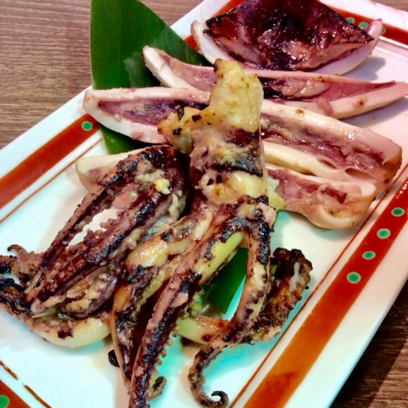 スルメイカ粕漬け焼き(土佐わら焼き 龍神丸 西神中央店)