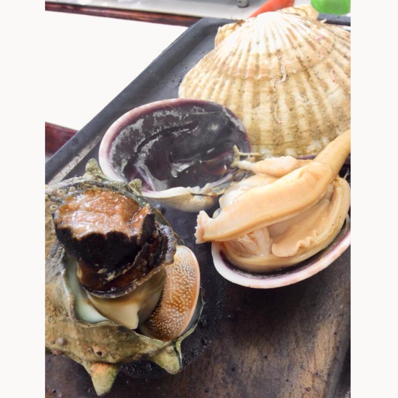 貝三品盛合せ(中義水産)