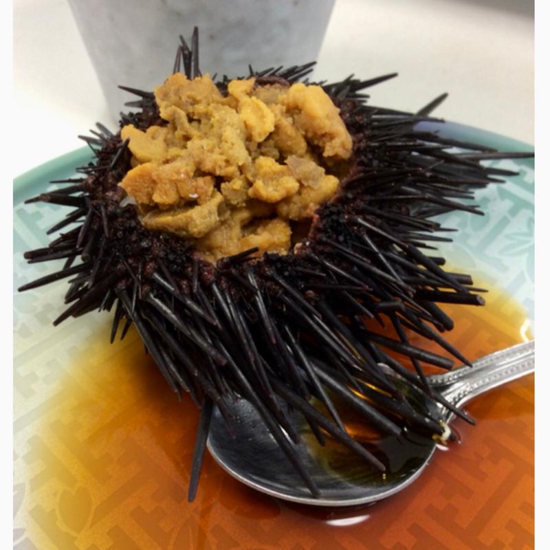 むらさきウニ 姿蒸焼き(中義水産)