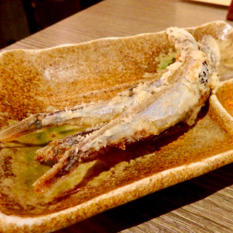 ししゃも唐揚げ(酒場おか長 NAMBA なんなん店)