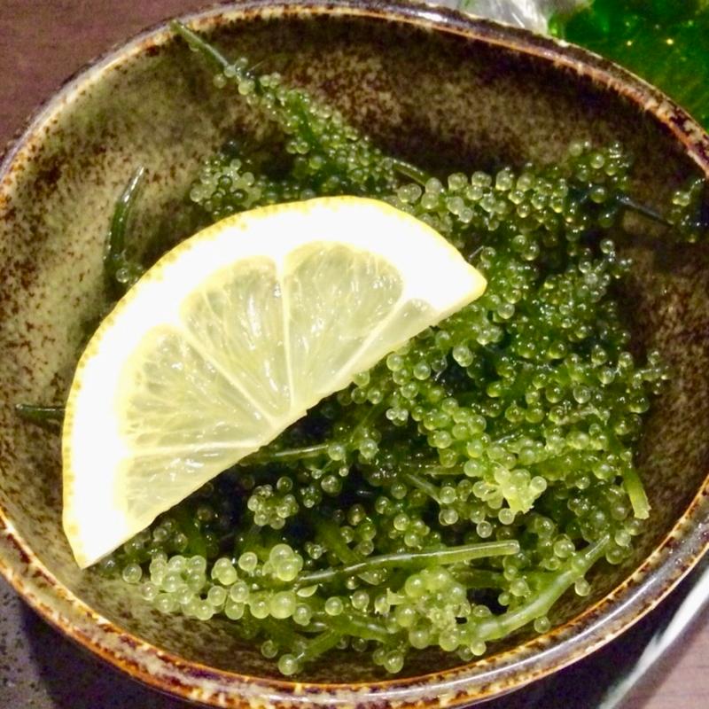 海ぶどう(海援隊沖縄 肝どん(ちむどん) 福島店)