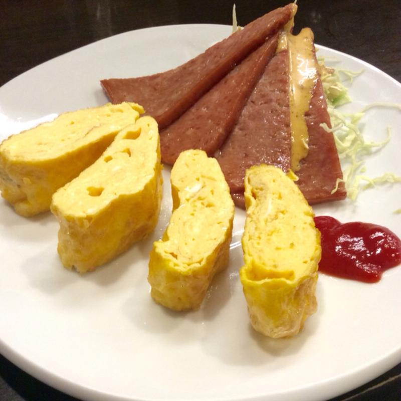 ポーク玉子(海援隊沖縄 肝どん(ちむどん) 福島店)