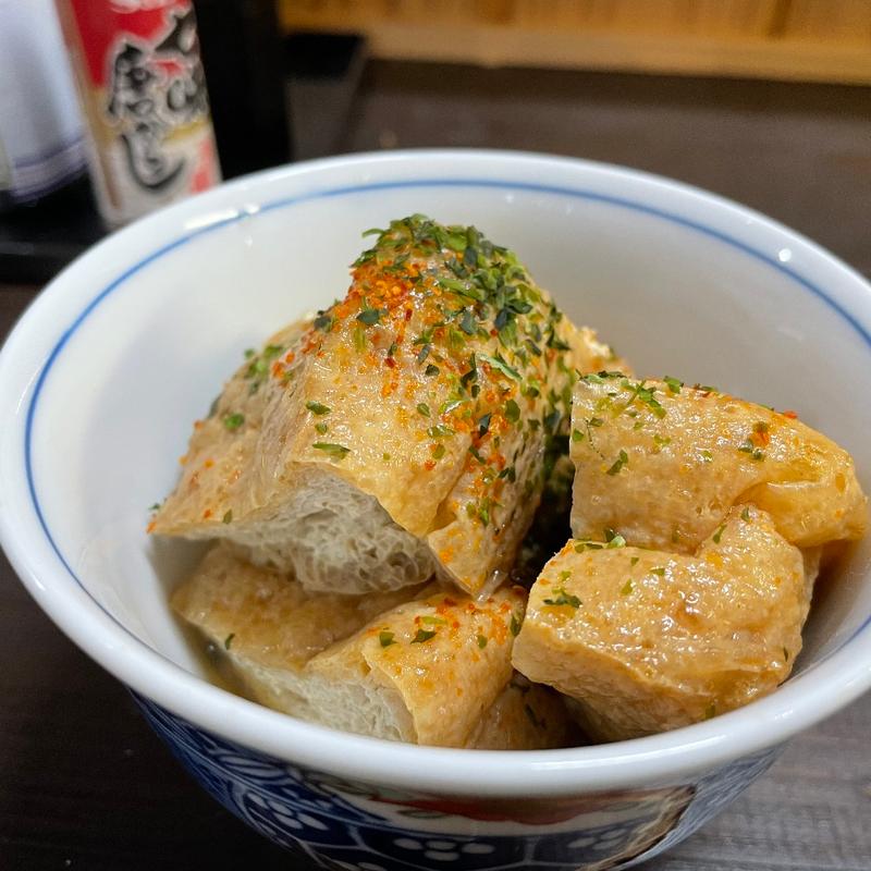 油揚げに煮付け(DAI)