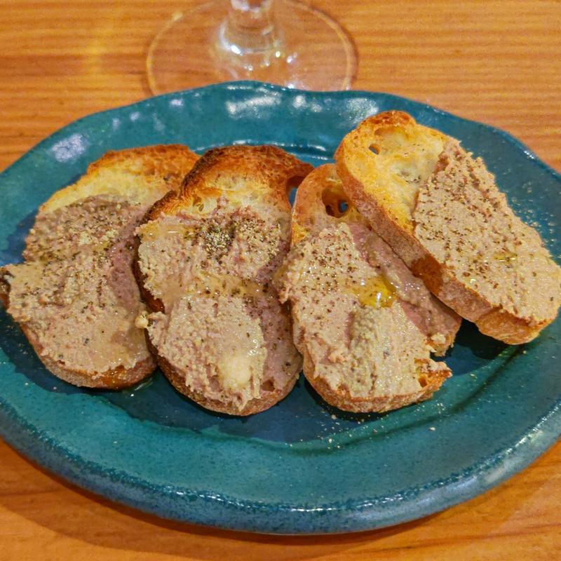 鶏白レバパテ(肉 ワイン 鉄板バル Gappo 桜木町)