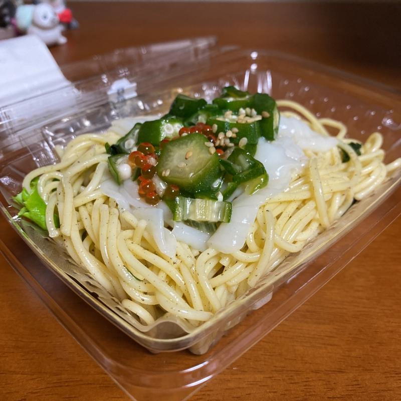 青じそ香るイカとおくらの冷製パスタ(K-STAGE アピタ一宮店)