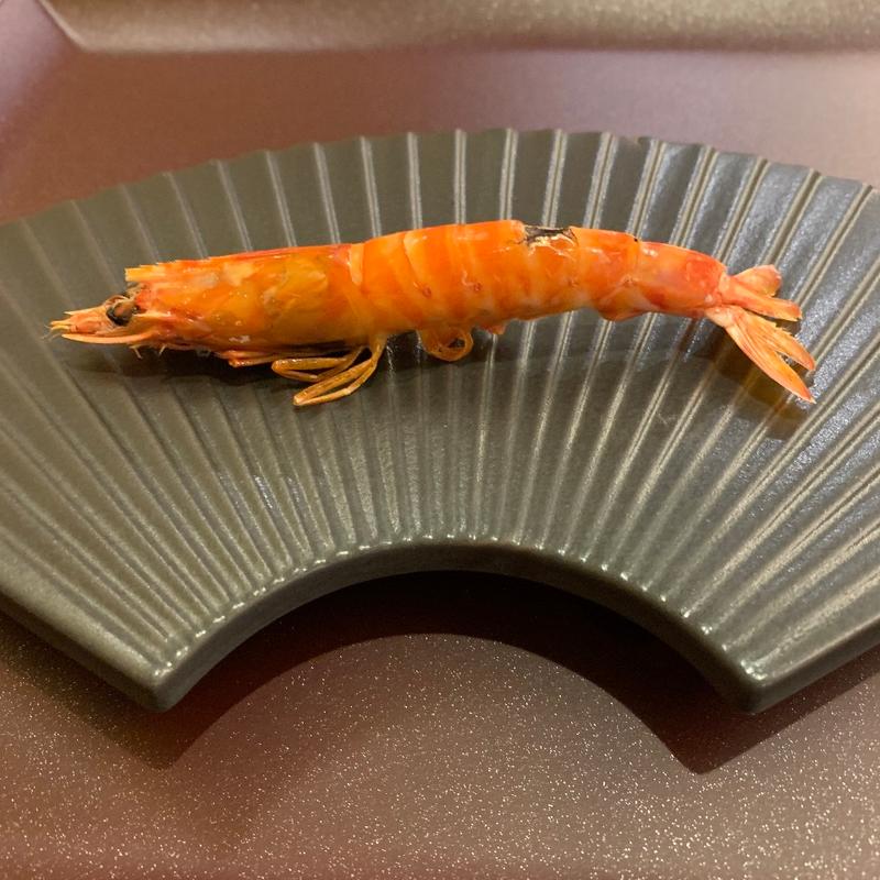 活き車海老の塩焼き(桂新堂 本店)