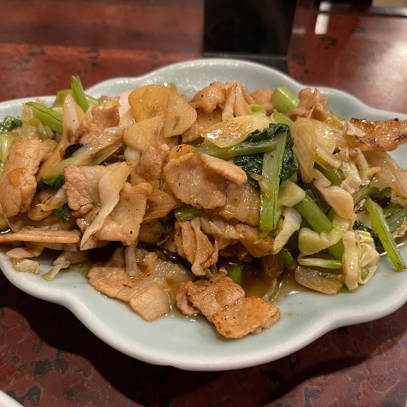 肉からし炒め(餃子の末ッ子)