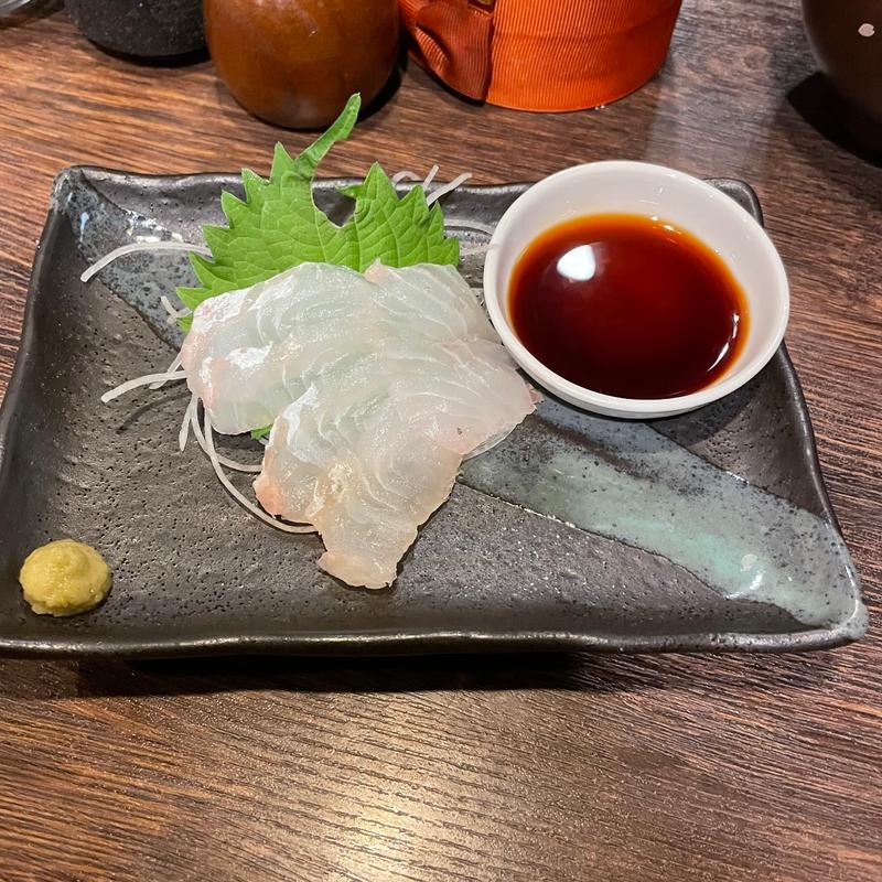 ヒラメお造り(おばんざいバー 笑 - niko -)