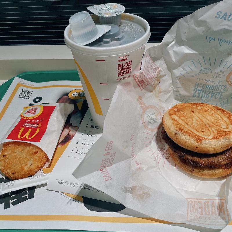 マックグリルドソーセージセット(マクドナルド 関西国際空港店 )