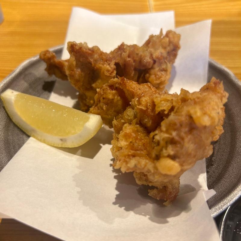 とり天(手造りうどん 楽々 （らくらく）)