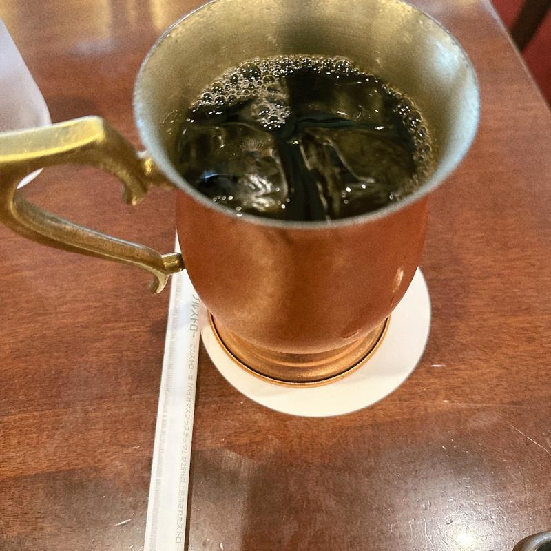 椿屋水出しアイスコーヒー(椿屋珈琲店 新橋はなれ)