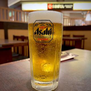 生ビール(中)(信州そば処 そじ坊 仙台長町ザ・モール店)