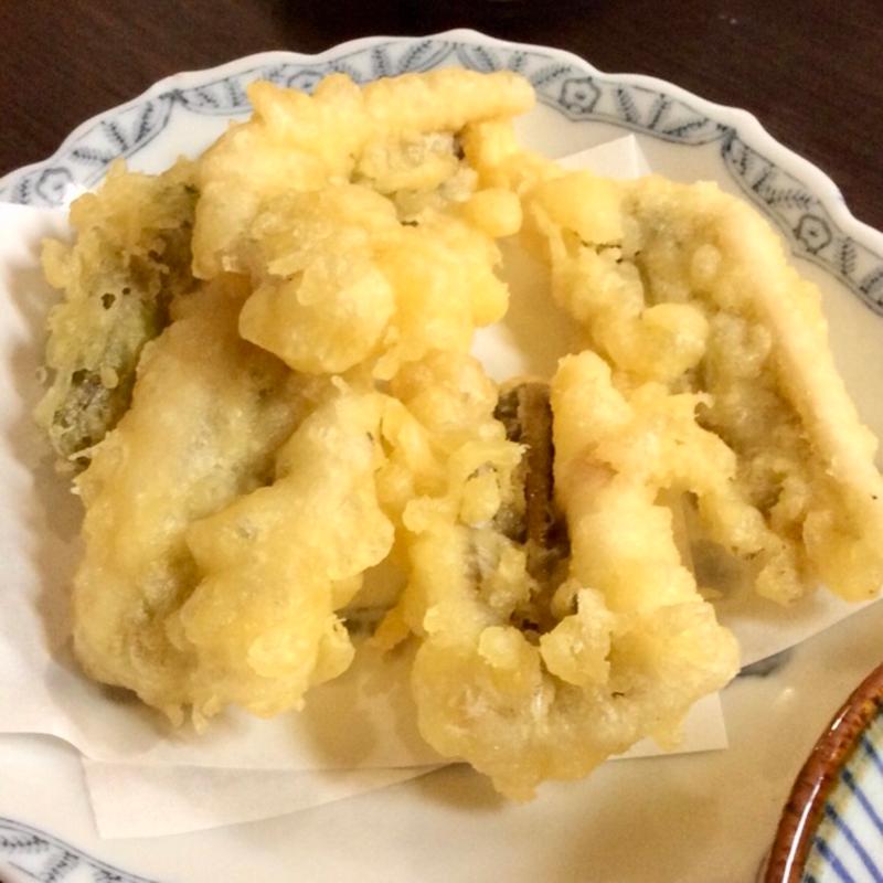 穴子の天ぷら(酒房たかだ本店)