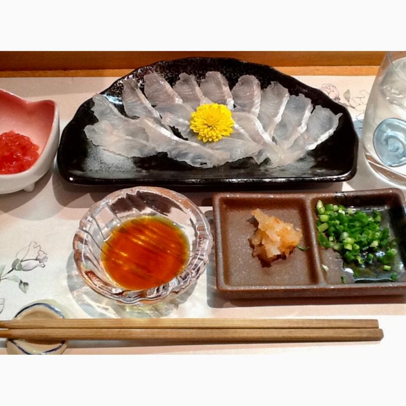 穴子のお造り(ふくざわ )