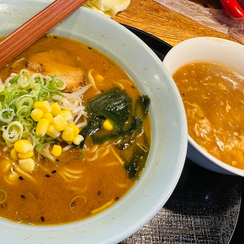 味噌ラーメン＋ミニスタミナ丼(さっぽろらうめん 榛原店 （サッポロラウメンハイバラテン）)