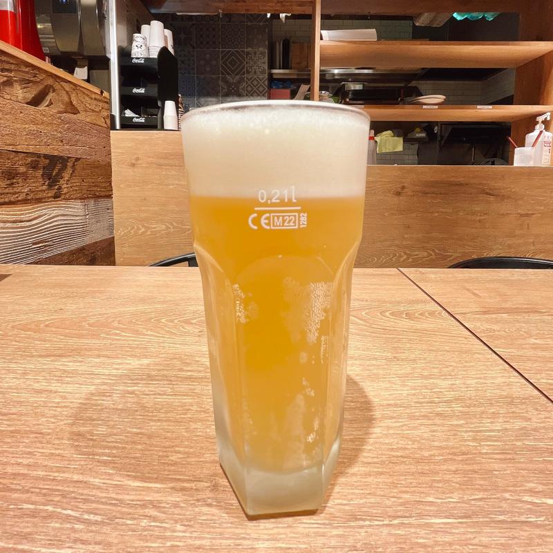 ヒューガルデン生ビール(SHOGUN BURGER心斎橋店)