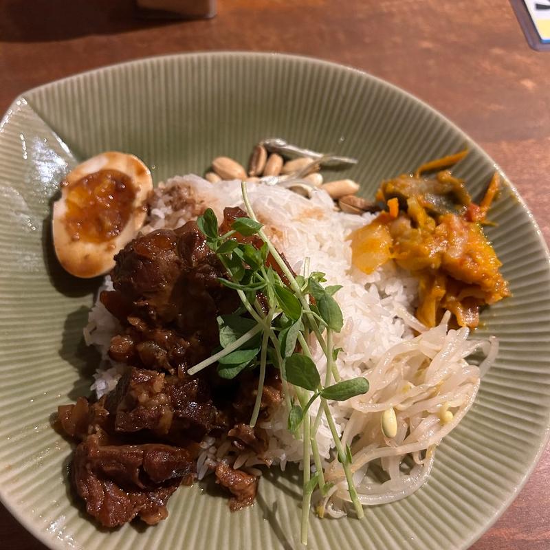 やわらかソーキごはんset(ブラインドウォーターメロン（Blind Watermelon）)