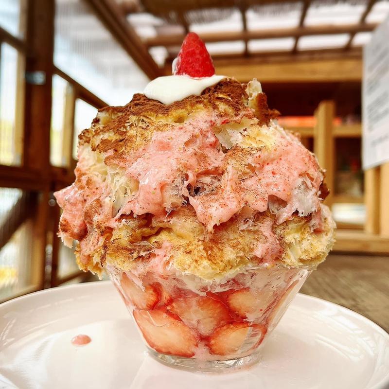 イチゴティラミス(しあわせ かき氷店)