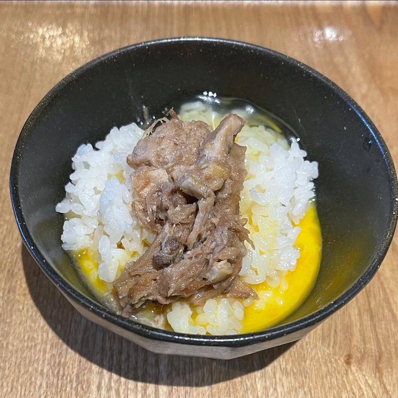 たまごかけごはん＋チャーシュー佃煮(月島ロック)