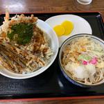 天丼　蕎麦付き
