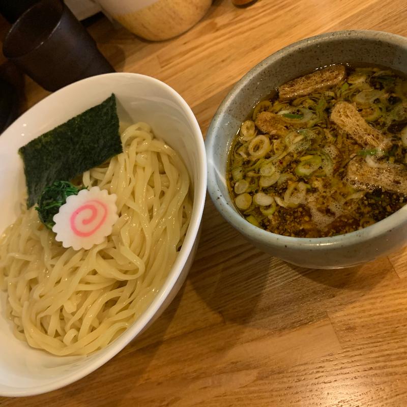 生姜醤油つけ麺 大盛(らーめん心繋 （しんわ）)