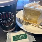ハニーミルクシフォンケーキのドリンクセット(アイスコーヒーL)(タリーズコーヒーららぽーと横浜店 )