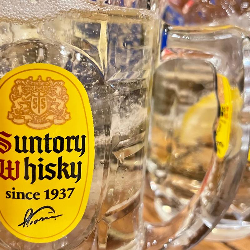 角ハイボール(大衆寿司酒場こがね)