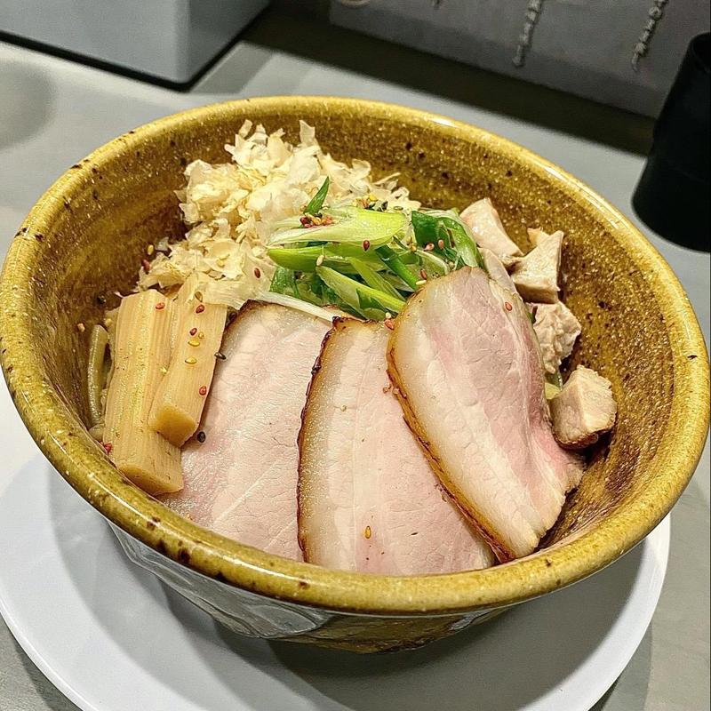 親鶏の鶏油おまぜそば(麺房 鶏くらふと)